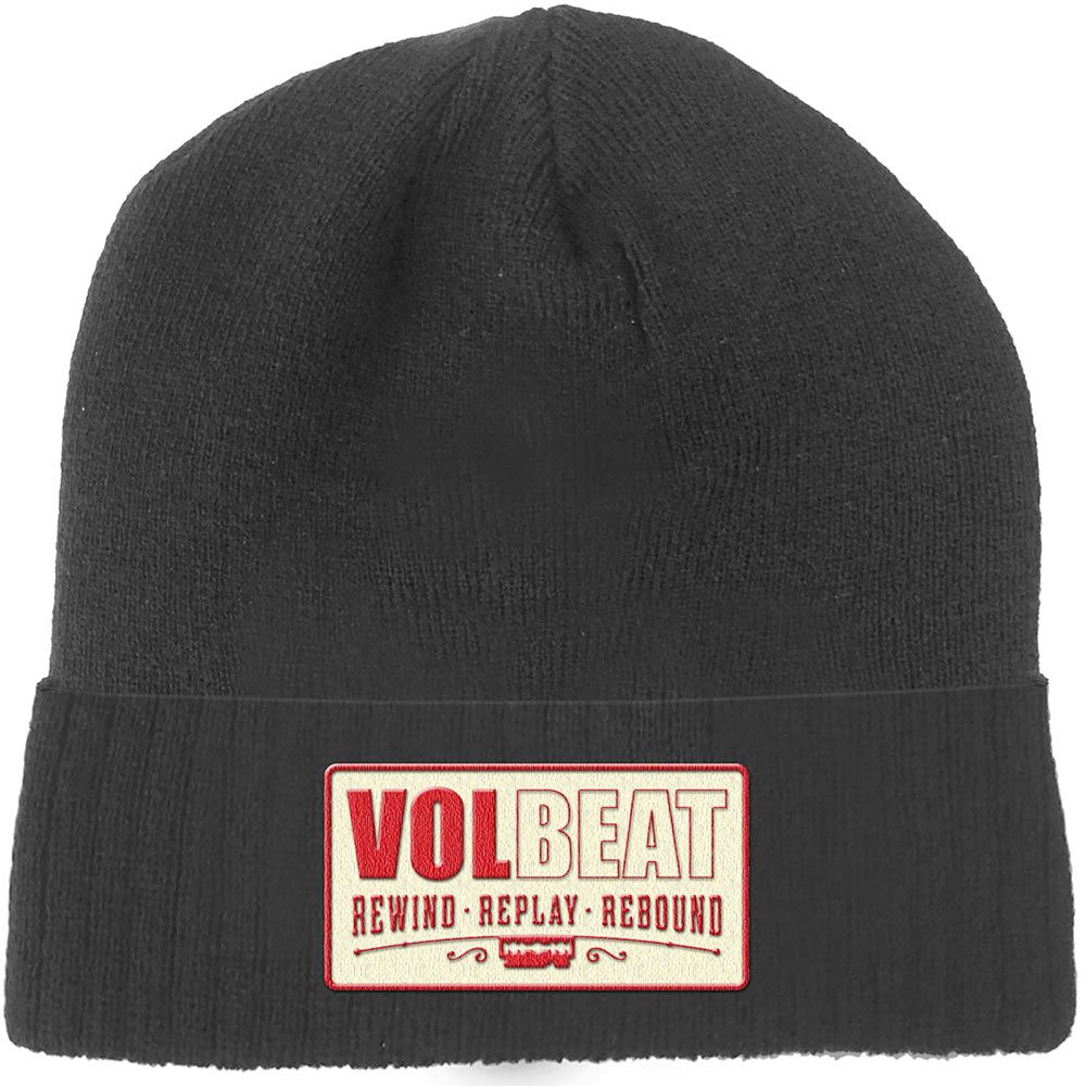 Volbeat - Rewind, Replay, Rebound Beanie - Black
